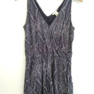 Blue Pattered H&M Romper With Pockets!